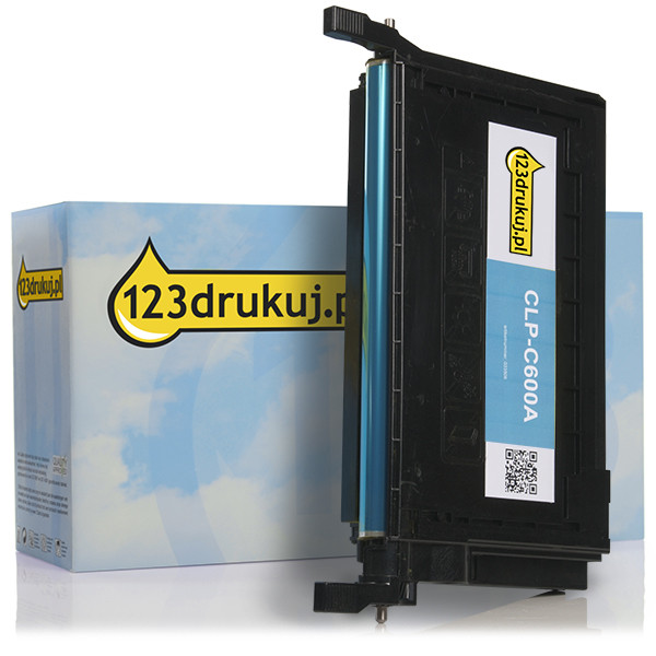 123drukuj zamiennik Samsung CLP-C600A toner niebieski CLP-C600A/ELSC 033506 - 1