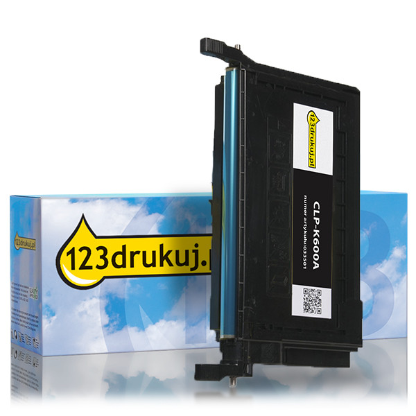 123drukuj zamiennik Samsung CLP-K600A toner czarny 033501 - 1