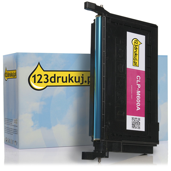 123drukuj zamiennik Samsung CLP-M600A toner czerwony CLP-M600A/ELSC 033511 - 1