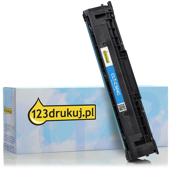 123drukuj zamiennik Samsung CLT-C504S (SU025A) toner niebieski CLT-C504S/ELSC 033807 - 1