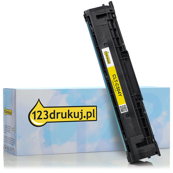 123drukuj zamiennik Samsung CLT-Y504S (SU502A) toner żółty CLT-Y504S/ELSC 033811 - 1