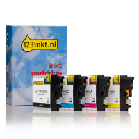 123drukuj zamiennik Zestaw promocyjny: 1 x komplet tuszów do serii LC-1100 (czarny + 3 kolory)