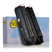 123drukuj zamiennik zestaw promocyjny: HP 35AD (CB435AD) 2 x toner czarny