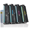 123drukuj zamiennik zestaw promocyjny: HP 650A (HP CE270A, CE271A, CE272A, CE273A) czarny + 3 kolory 130042 - 1