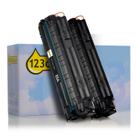 123drukuj zamiennik  zestaw promocyjny: HP 85A (CE285A) 2 x toner czarny CE285ADC 160713
