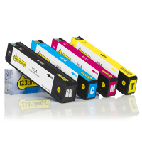 123drukuj zamiennik zestaw promocyjny: HP 913A czarny + 3 kolory  160168