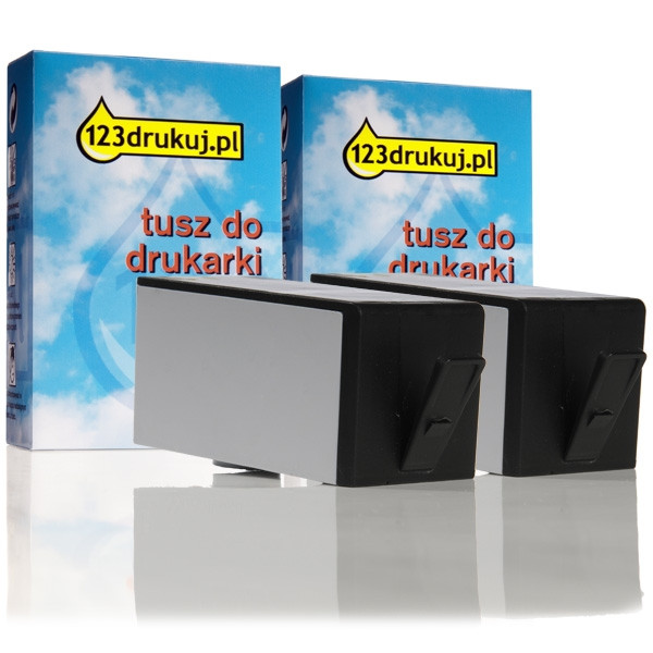 123drukuj zamiennik zestaw promocyjny: HP 920XL (CD975AE) 2 x czarny CD975AEC 160110 - 1