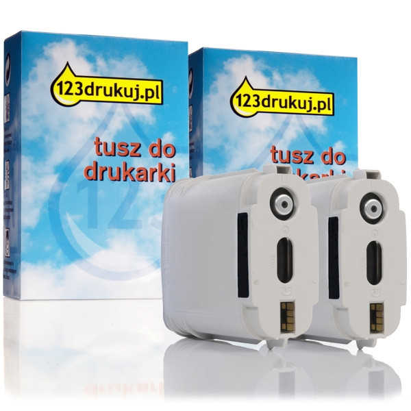 123drukuj zamiennik zestaw promocyjny: HP 940XL (C4906AE) 2 x czarny, zwiększona pojemność C4906AEC 160116 - 1