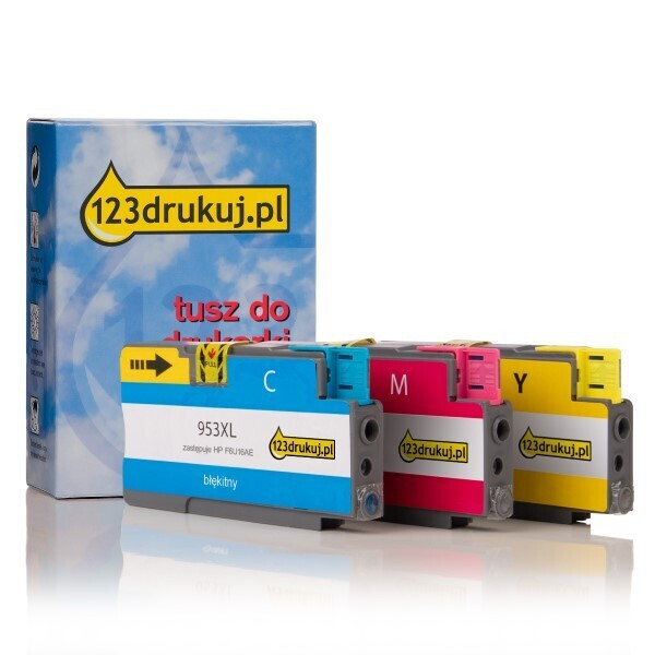 123drukuj zamiennik zestaw promocyjny: HP 953 3 kolory 2X1H5AE 010099 - 1