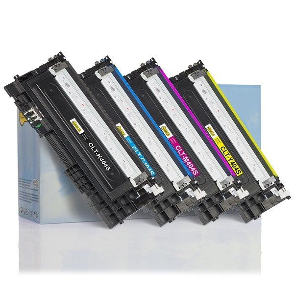123drukuj zamiennik zestaw promocyjny: HP SU365A (CLT-P404C) toner czarny + 3 kolory SU365AC 092865 - 1