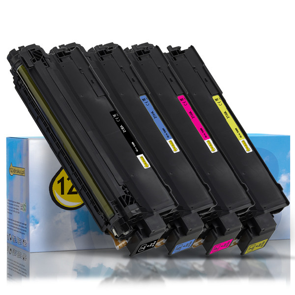 123drukuj zamiennik zestaw promocyjny: HP W2130A, W2131A, W2132A, W2133A czarny + 3 kolory  093710 - 1