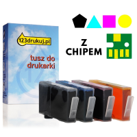 123drukuj zamiennik zestaw promocyjny HP 364XL czarny + 3 kolory (Z CHIPEM) CZ676EEC 127314