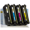 123drukuj zamiennik zestaw promocyjny HP 508X: HP CF360X, CF361X, CF362X, CF363X czarny + 3 kolory
