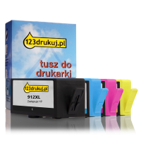 123drukuj zamiennik zestaw promocyjny HP 912XL czarny + 3 kolory 3YP34AEC 160197