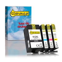 123drukuj zamiennik zestaw promocyjny HP 912XL czarny + 3 kolory 160197