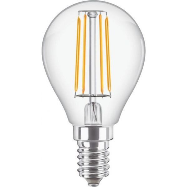 123inkt Żarówka E14 filamentowa LED 123led | kula | 2700K | 4,5 W (40 W)  LDR06539 - 1