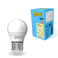 123inkt Żarówka E27 LED 123led | kula | matowa | 2700K | 4,9 W (40 W)  LDR01806
