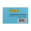 Fiszki in blanco w linie 90 x 55 mm (100 sztuk) 301418 - 1