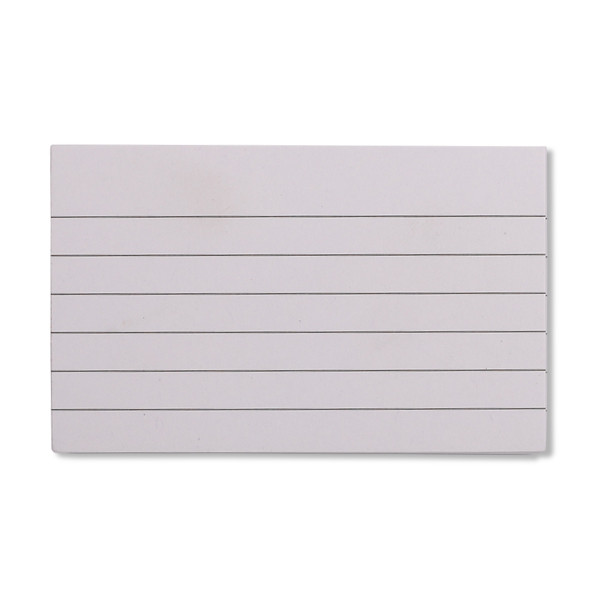 Fiszki in blanco w linie 90 x 55 mm (100 sztuk) 301418 - 2