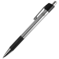 123inkt Ołówek automatyczny 0,5 mm z gumowym uchwytem, 123 (srebrny) 152042C 77505C 892276C P205-AC 300358