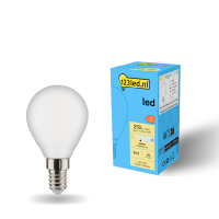Żarówka E14 LED 123led | kula G45 | matowa | ściemnialna | 4000K | 2,5 W (25 W) LDR01910
