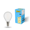 Żarówka E14 LED 123led | kula G45 | matowa | ściemnialna | 4000K | 4,5 W (40 W) LDR01914 - 1