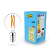 Żarówka E14 filamentowa LED 123led | kula G45 | ściemnialna | 2200-2700K | 2,5 W (25 W) LDR02070 - 1