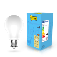 Żarówka E27 LED 123led | gruszka A60 | ściemnialna | 2200-2700K | 4,5 W (40 W) LDR02088