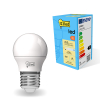 Żarówka E27 LED 123led | kula G45 | matowa | 2700K | 2,5 W (25 W)