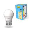 Żarówka E27 LED 123led | kula G45 | matowa | 4000K | 4,9 W (40 W) LDR01808 - 1