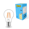 Żarówka E27 filamentowa LED 123led | gruszka A60 | 2700K | 4,5 W (40 W)