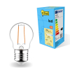 Żarówka E27 filamentowa LED 123led | kula G45 | 2700K | 2,5 W (25 W) LDR01822 - 1