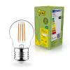 Żarówka E27 filamentowa LED 123led | kula G45 | 2700K | Ultra Efficient | 2,2 W (40 W)