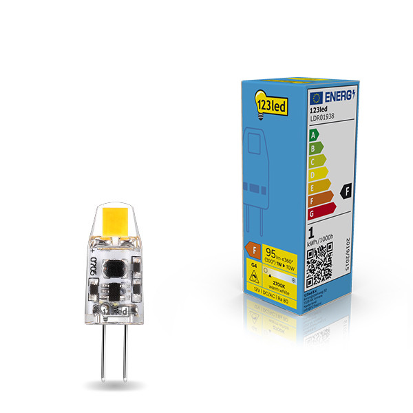 Żarówka G4 LED 123led | ściemnialna | 2700K | 1,1 W (14 W) LDR01938 - 1