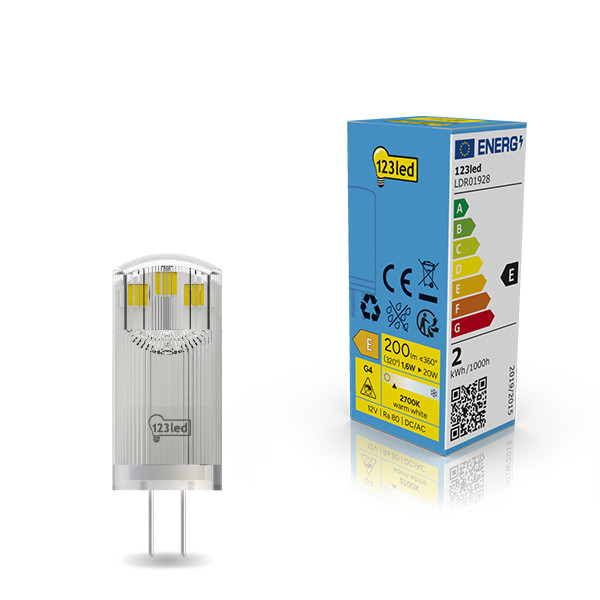 Żarówka G4 LED 123led | 2700K | 1,6 W (20 W) LDR01928 - 1