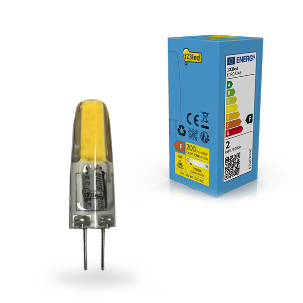 Żarówka G4 LED 123led | 2700K | 1,7 W (21 W) LDR02346 - 1