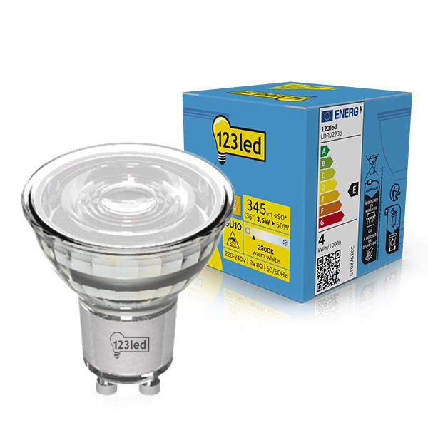 Żarówka GU10 LED 123led | spot | 2200K | 3,5 W (50 W) LDR02238 - 1