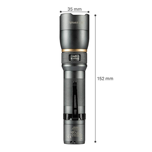 Latarka akumulatorowa LED 5000K 1200 lumenów IP67 aluminium, 123led LDR06746 - 7