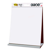 3M Blok flipchart samoprzylepny wolnostojący 58,4 x 50,8 cm gładki 20 kartek 563 201493