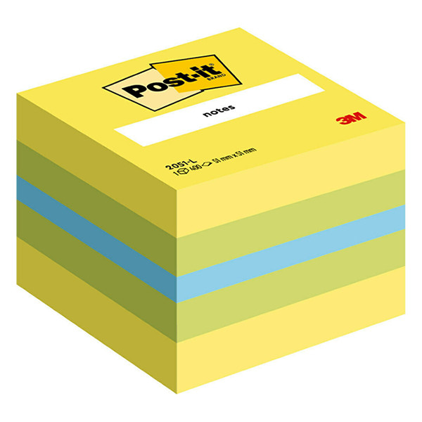 3M Karteczki samoprzylepne żółte 3M POST-IT 51 x 51 mm (400 kartek) 2051L 201316 - 1