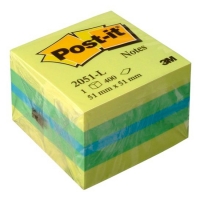 3M Karteczki samoprzylepne żółte 3M POST-IT 51 x 51 mm (400 kartek) 2051L 201316