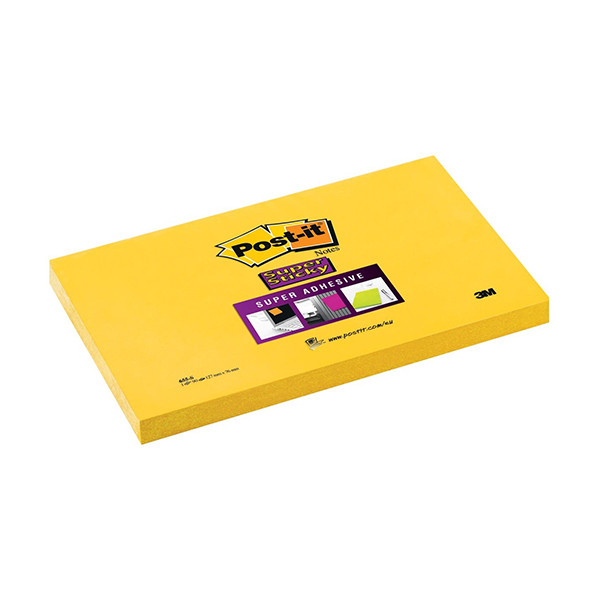 3M Karteczki samoprzylepne żółte 3M POST-IT 76 x 127 mm (90 Kartek) 655-S 201374 - 1