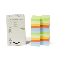 3M Karteczki samoprzylepne ekologiczne pastelowe 3M POST-IT 38 x 51 mm (24 x 100) 653-1RPT 201386