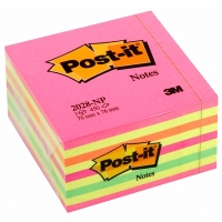 3M Karteczki samoprzylepne różowe POST-IT 76x76 mm (450 kartek) 2028NP 201330