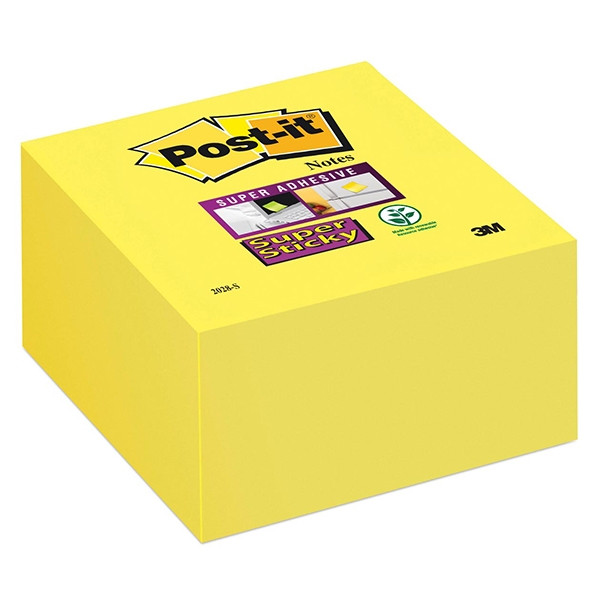 3M Karteczki samoprzylepne ultra żółte 3M POST-IT 76 x 76 mm (350 kartek) 2028S 201376 - 1