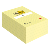 3M Karteczki samoprzylepne w kratę, żółte 3M POST-IT 102 x 152 mm (100 kartek) 662 201078