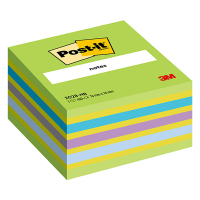 3M Karteczki samoprzylepne zielono-niebieskie POST-IT 76x76 mm (450 kartek) 2028NB 201328