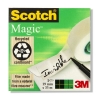 Taśma klejąca niewidoczna 3M Scotch Magic 19 mm x 33 m 201256 - 1