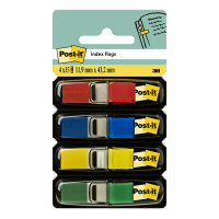 3M Zakładki indeksujące 4 kolory 3M POST-IT 12 x 43,1 mm (140 zakładek) 683-4 201352
