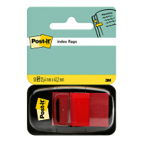 3M Zakładki uniwersalne czerwony POST-IT 25,4 x 43,2 mm (50 zakładek) 680RED 201484